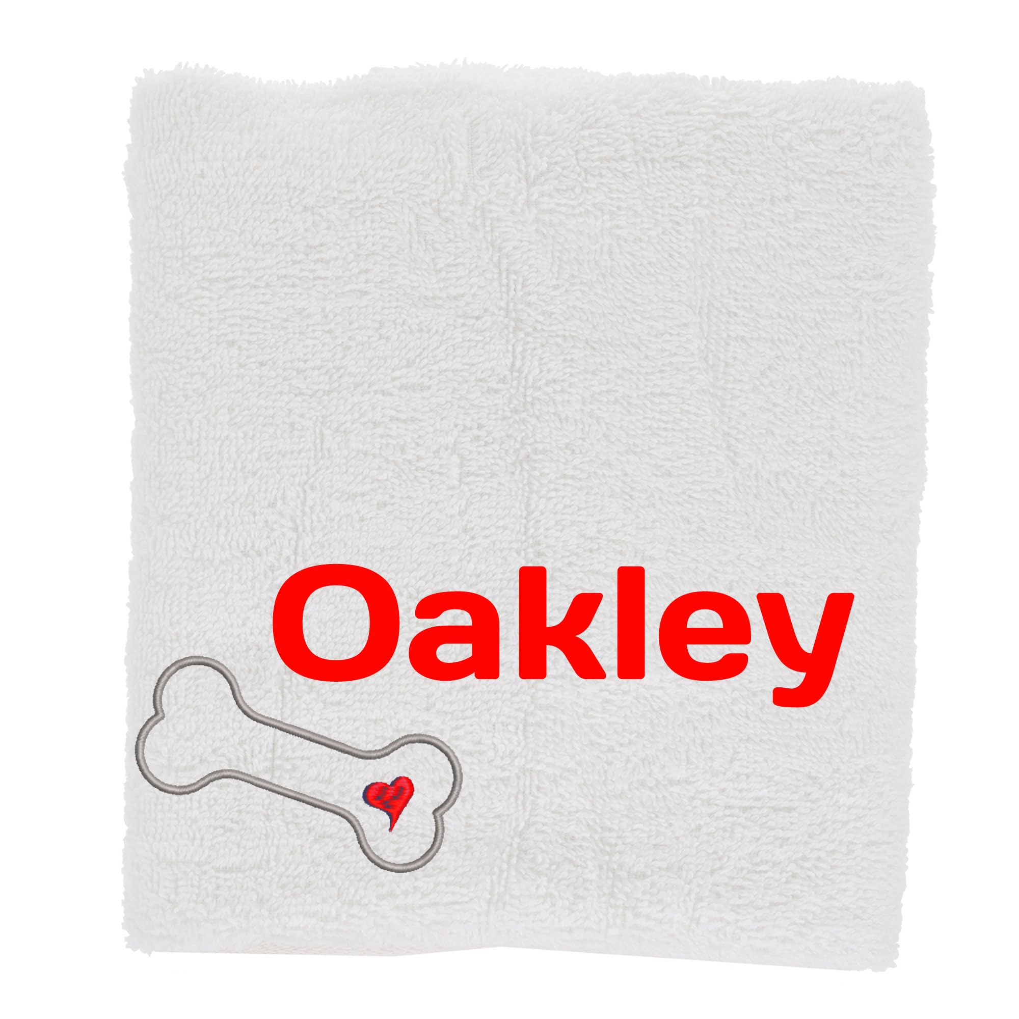 Always Looking Good Embroidered Personalised Dog Towel Super Absorbent Drying Dog Towel New Puppy Gifts Pet Presents… (Medium, White) — image 1