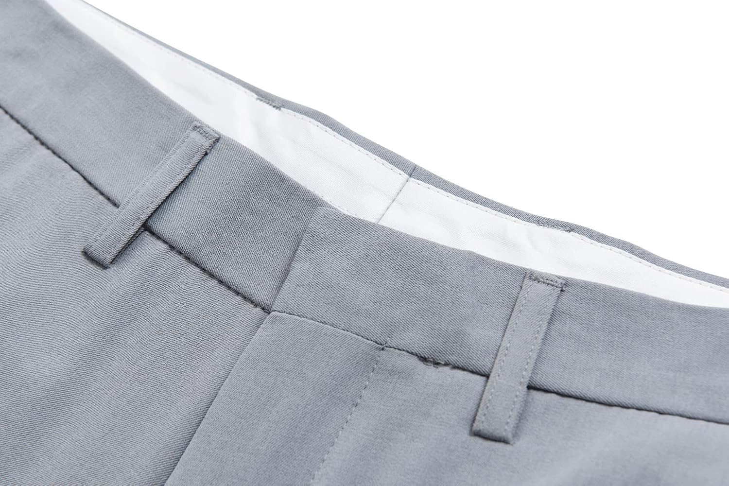 ESSYSHE Men’s Cropped Slim Fit Dress Pants Tapered Ankle Dress Pants Suit Pants - Image 4