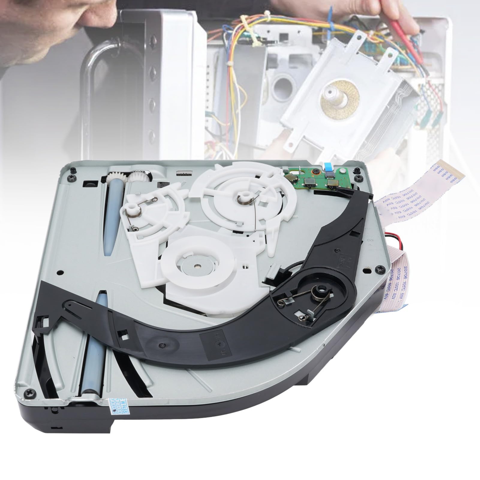 Reemplazo DVD Módulo de Conector de Unidad de Disco óptico para la Serie CFI-1115A 1100 | Accesorios de Reparación de la Unidad ROM de DVD ABS y de Metal de Alto Rendimiento