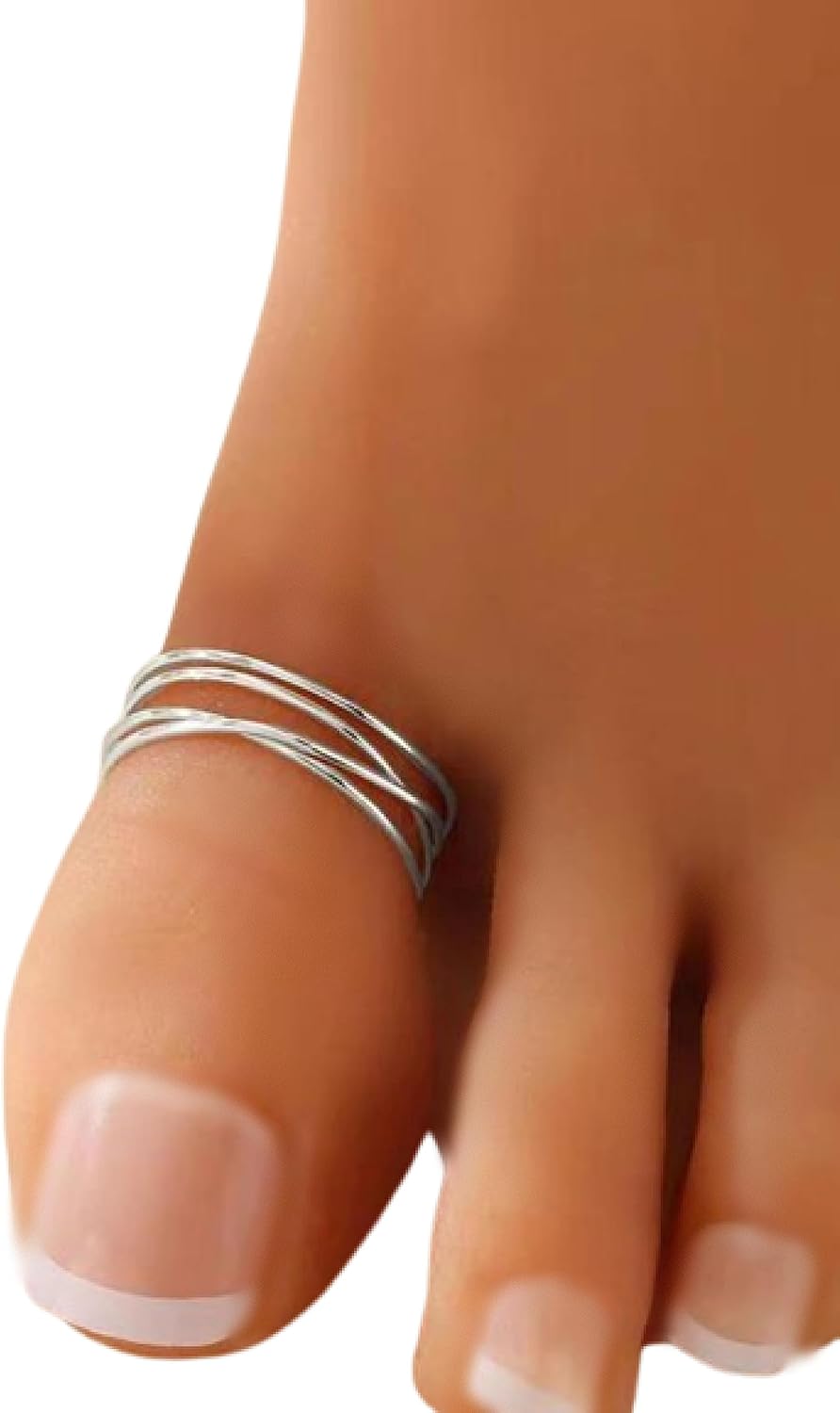 Sterling Silver Big Toe Toe Ring Adjustable Toe Rings 925 adjustable toe rings for women non tarnish waterproof Toe Rings for Women ToeRings #sterlingsilverToeRings #AdjustableToeRings