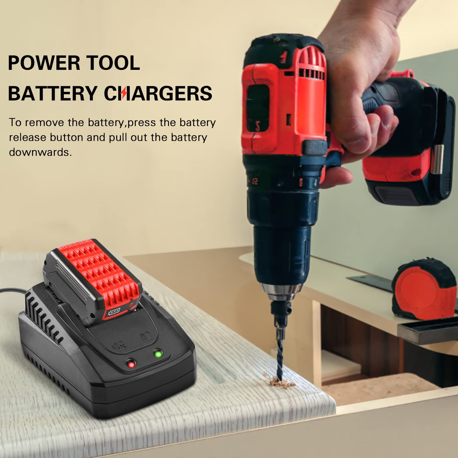 ASUNCELL Caricatore di ricambio per Bosch 14,4-18 V BC660 BC1880 BAT609 BAT609G BAT618 BAT618G BAT614 BAT614G agli ioni di litio rapidi per utensili elettrici