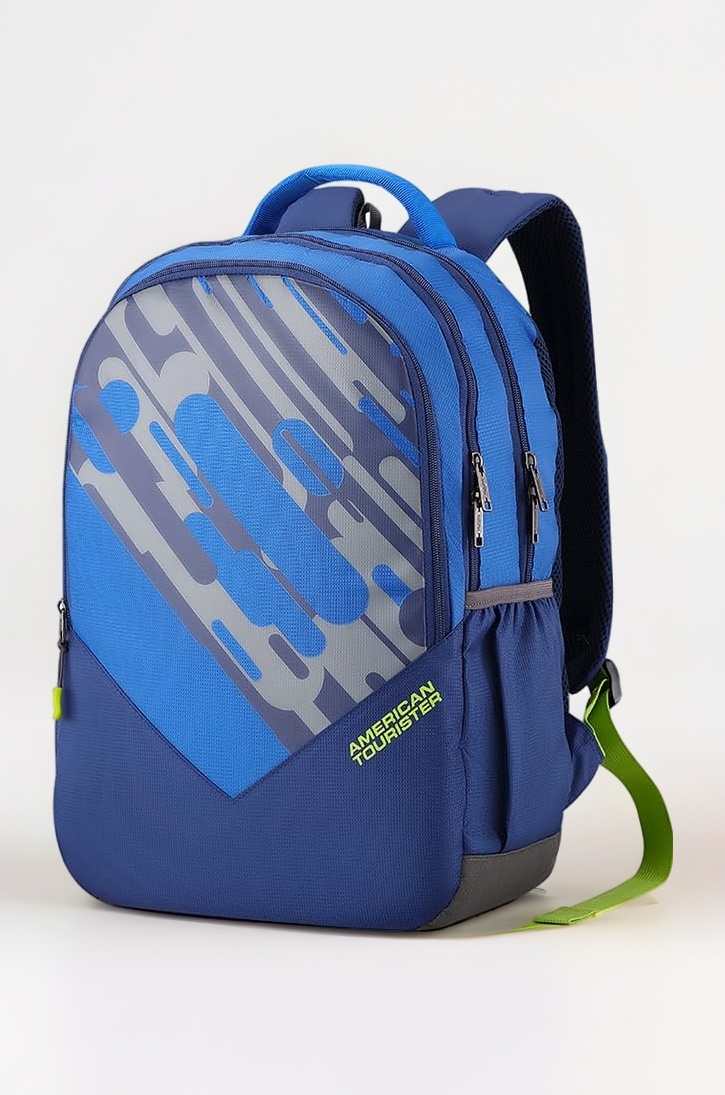 American Tourister 29 Ltrs Blue Casual Backpack (AMT Mist SCH BAG01 Blue)