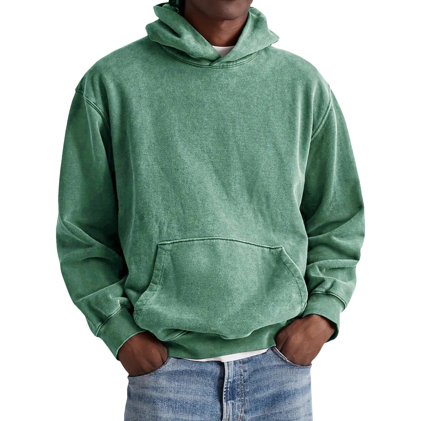 Felpa con cappuccio da uomo, per autunno e inverno, unisex
