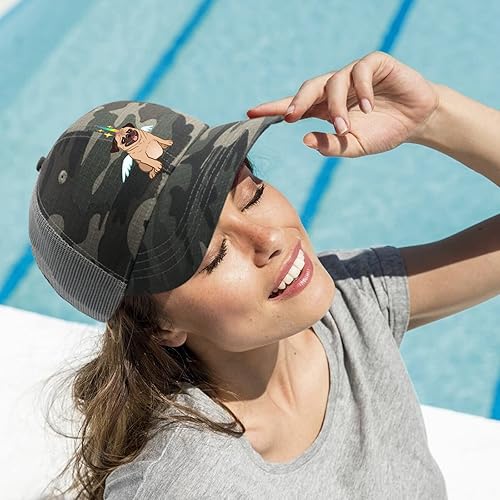 Miniatura 5 de devor Dad Hats Pug Dog Baseball Cap, Funny Dad Hat for Women