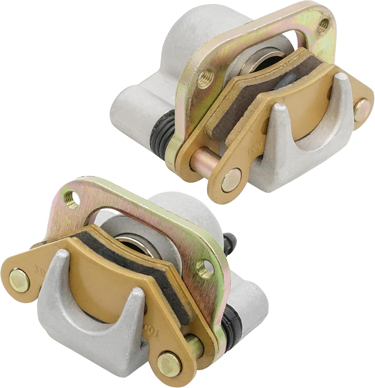 Caltric Front Left Right Brake Caliper with Pad Compatible with Polaris Trail Boss 325 2000