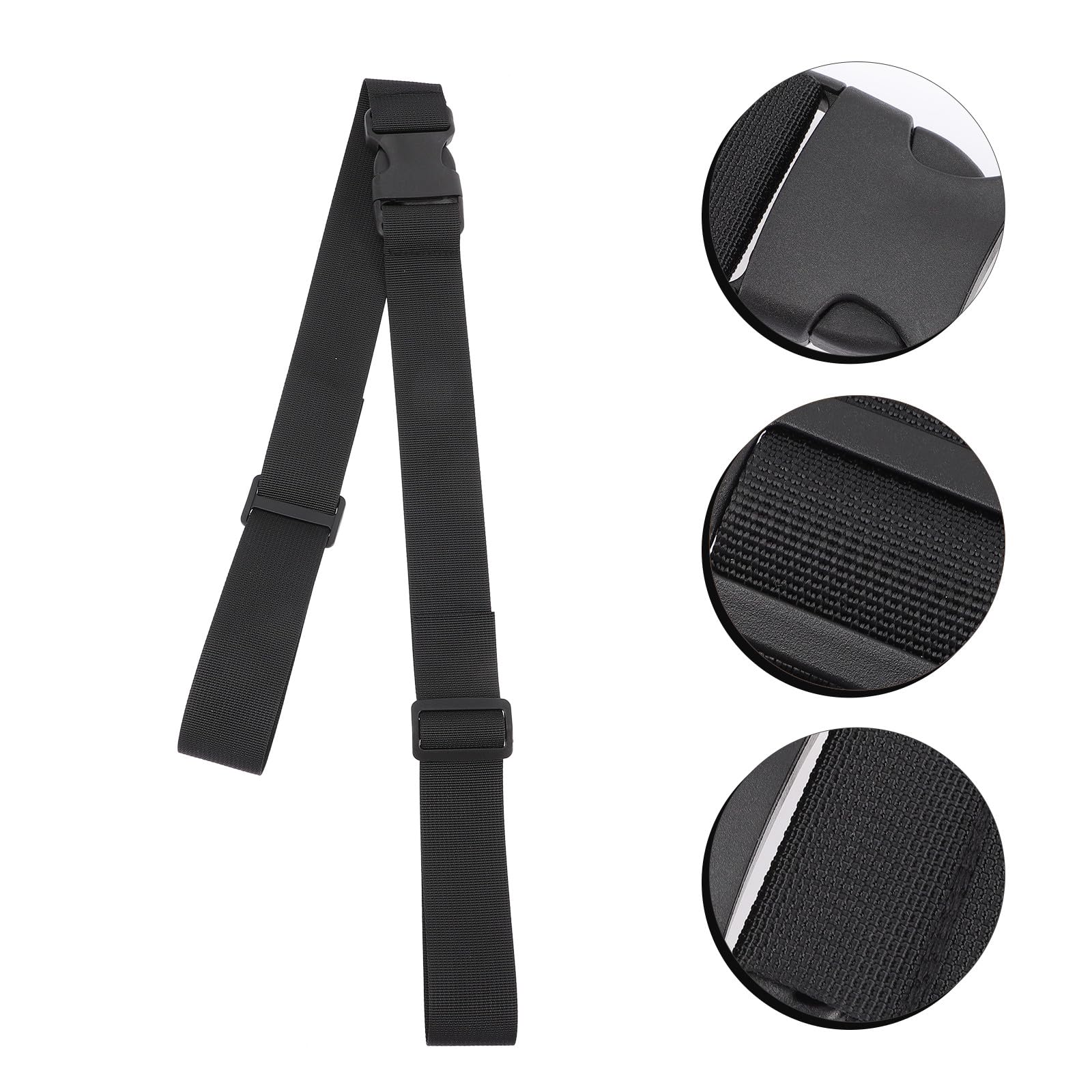 BESPORTBLE Cinturón de Seguridad Ajustable 3 Correas de Poliéster Ligeras y Fáciles de Desmontar para Silla de Ñiño Ideales para Camping y Hoteles