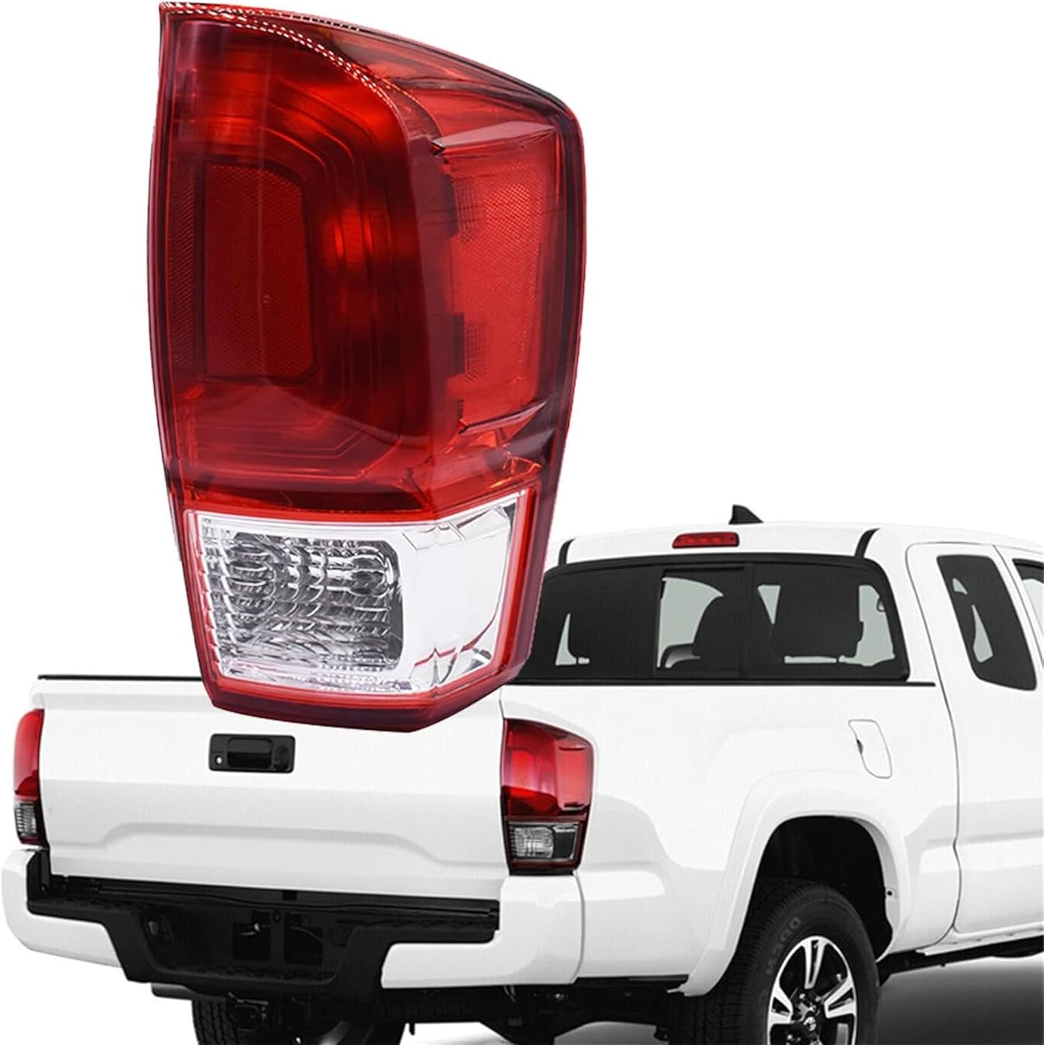 waltyotur Right Passenger Side Tail Lamp Replacement for 2016 2017 Tacoma Tail Light 8155004170
