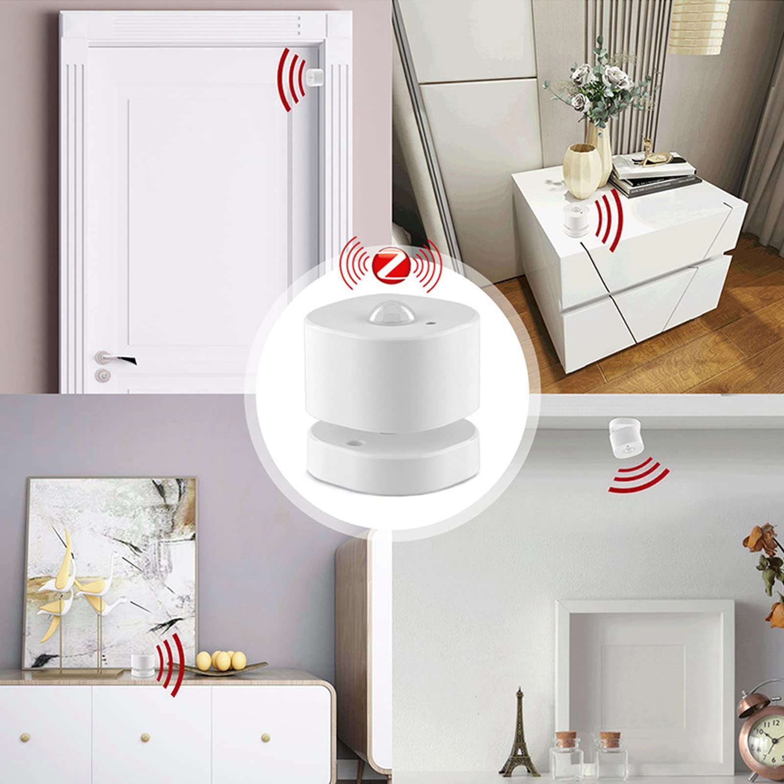 Sensor de Movimiento PIR Inteligente, Alerta de Detector de Movimiento PIR, Sensor de Movimiento Inteligente, aplicación de Sensor de Movimiento PIR Inteligente, Control