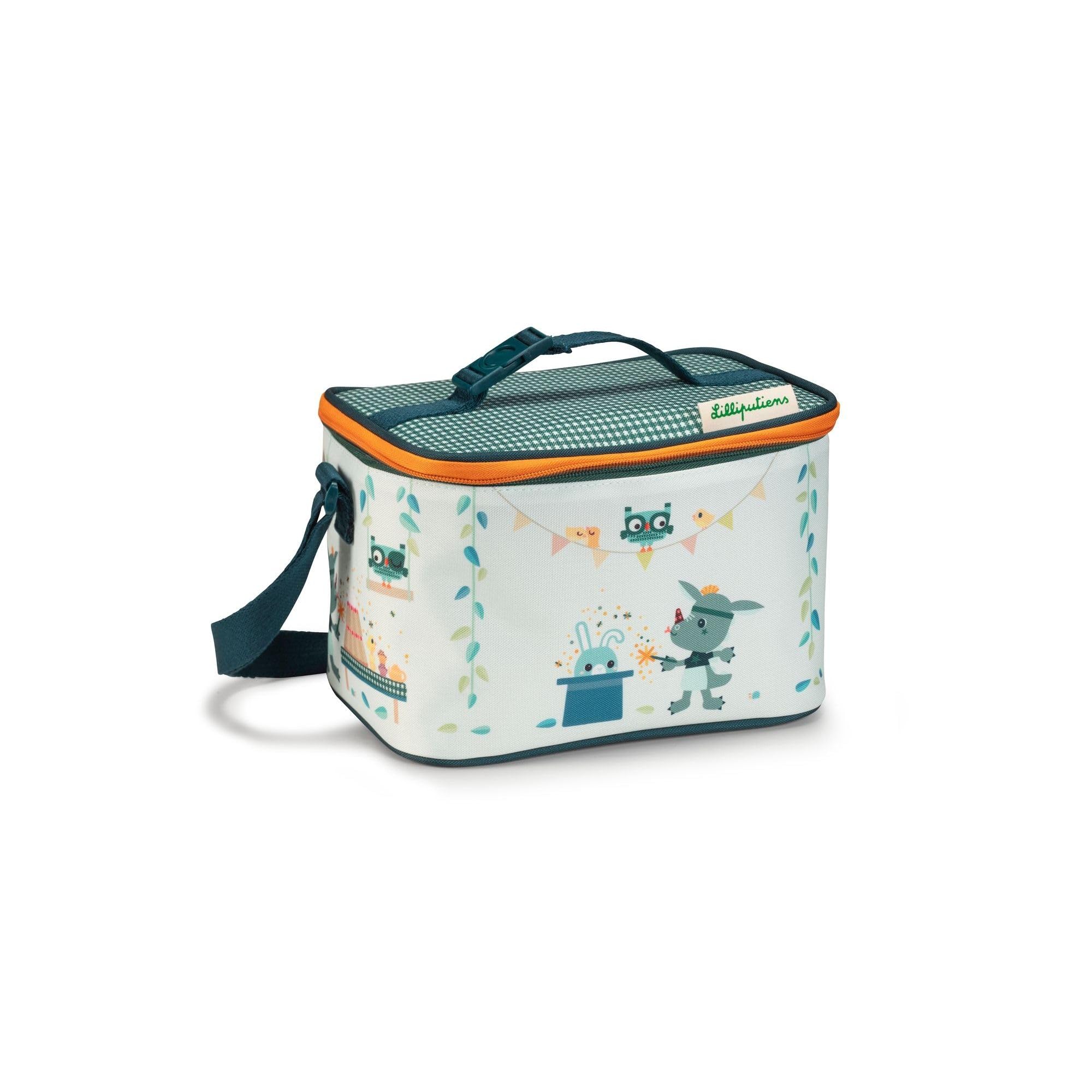 LILLIPUTIENS Sac pique-nique isotherme Magic Joe 5L PET recyclé revêtement isolant lanière réglable