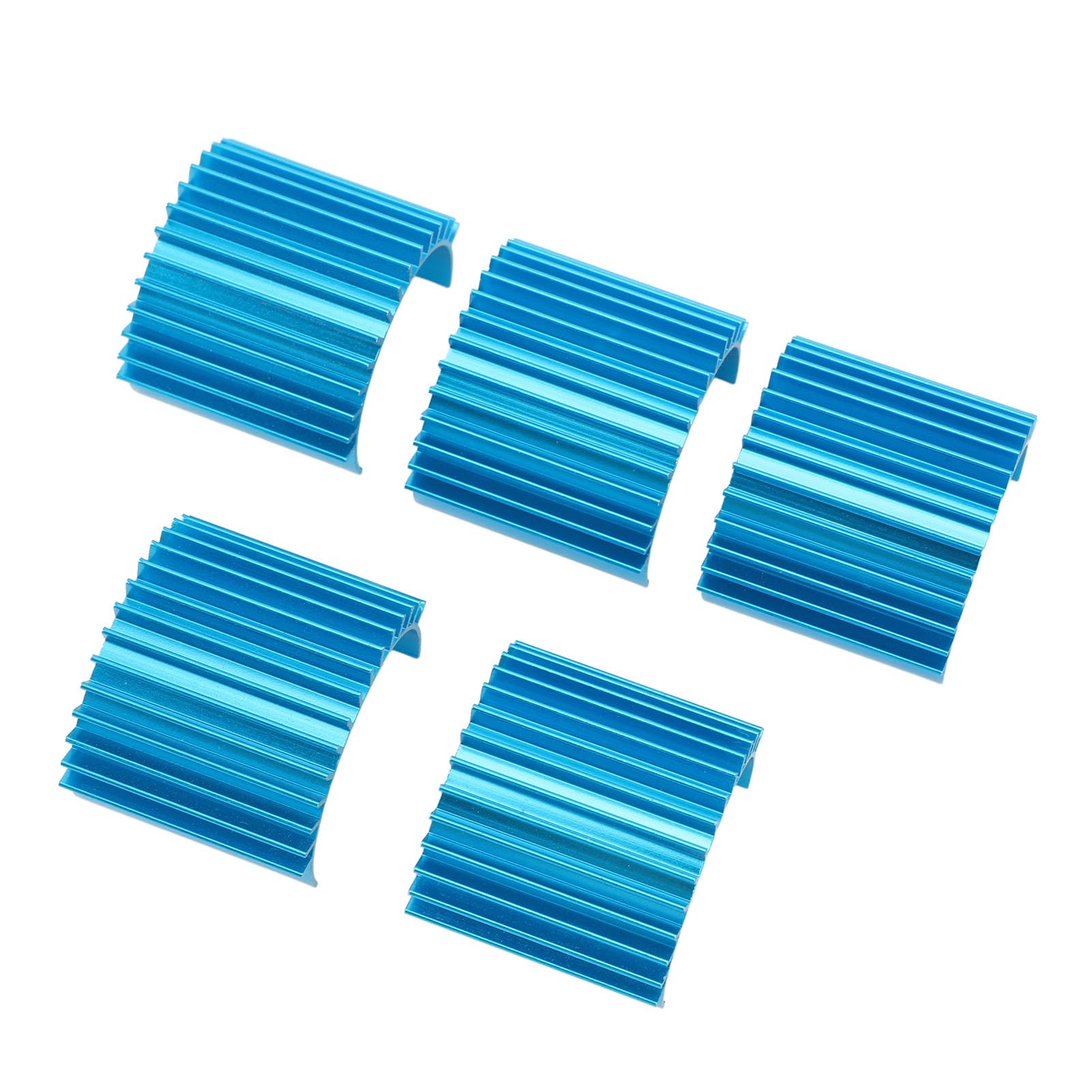 5pcs Brushed Motor Heat Sink, Aluminum Alloy Efficient 2838 2845 Brushless Motor Heat Sink, for Diameter 1.10in Motor