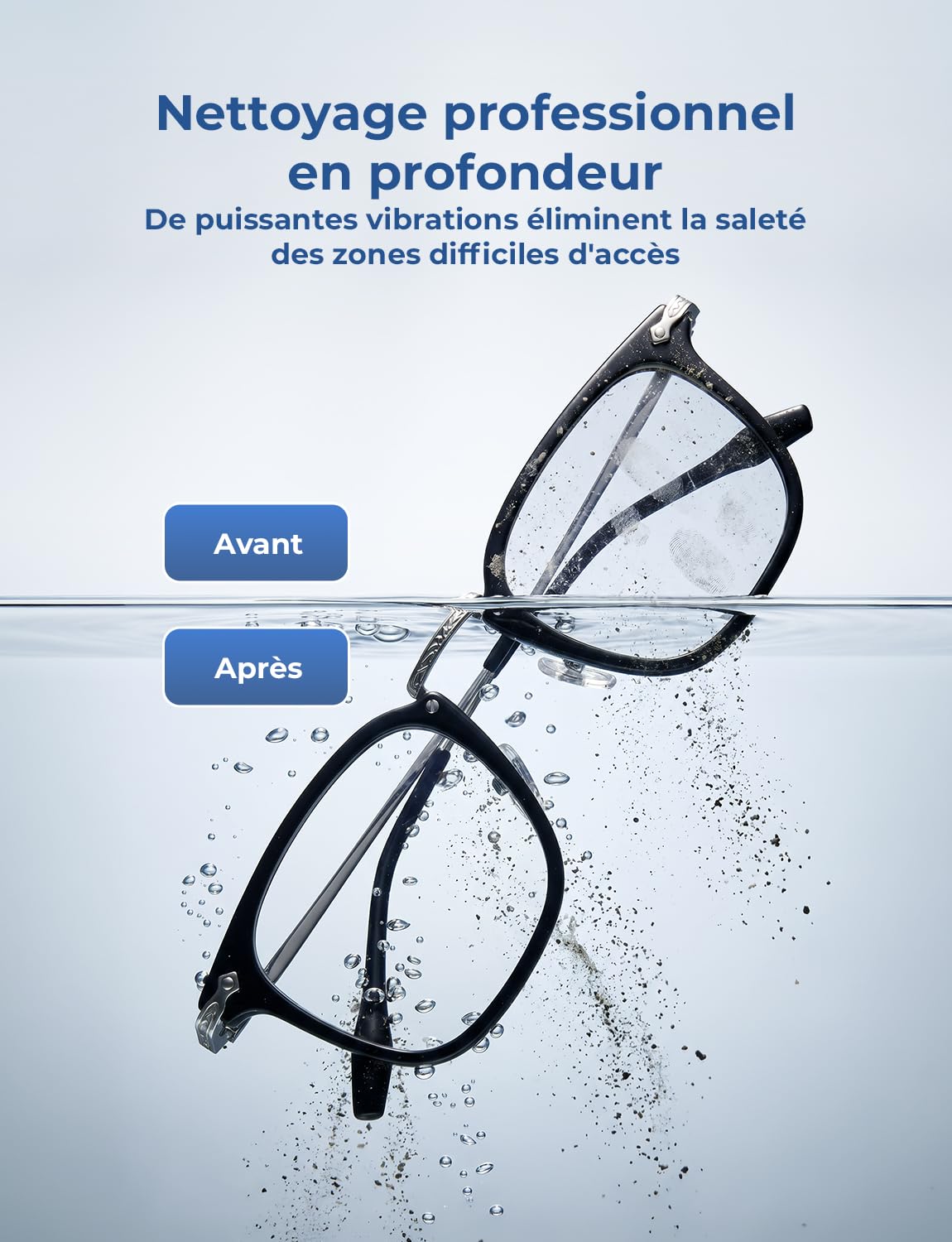 Nettoyeur à Ultrasons Acmeenjoy, 230 W, 3 L. Appareil de nettoyage ultrasonique avec affichage numérique, durée de nettoyage de 5 à 30 minutes, idéal pour le nettoyage de bijoux, lunettes et montres
