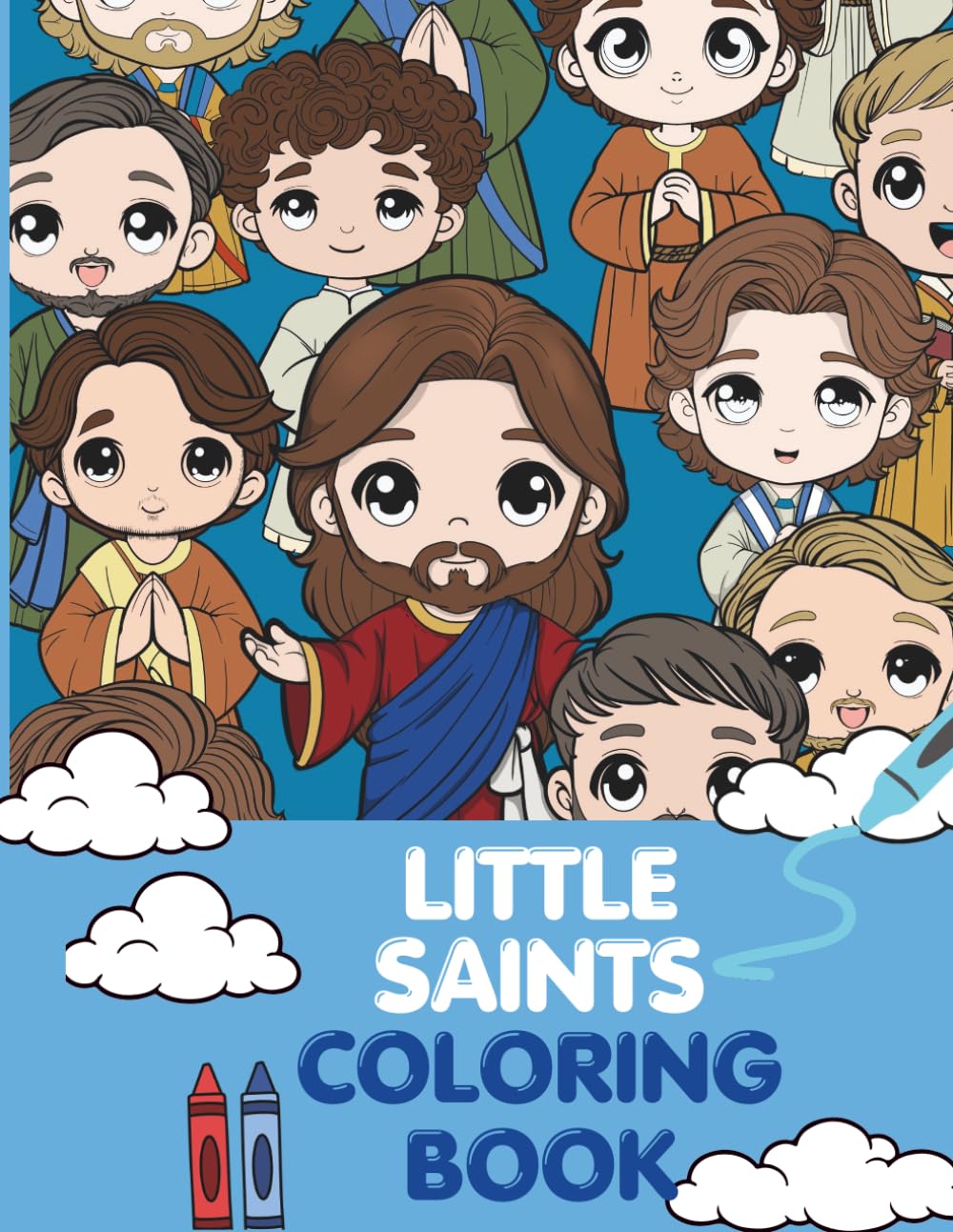 Little Saints Coloring Book