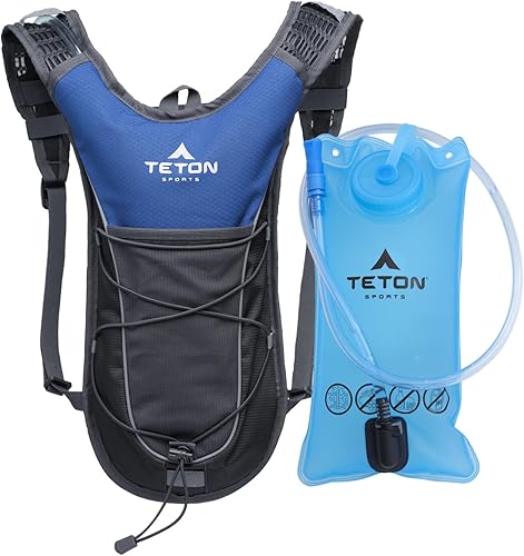 Miniatura 12 de Teton Oasis/Trailrunner Mochila de hidratación – Paquete de agua ligera con bolsa de 2L/3L para senderismo, correr, ciclismo, ciclismo – Tamaños