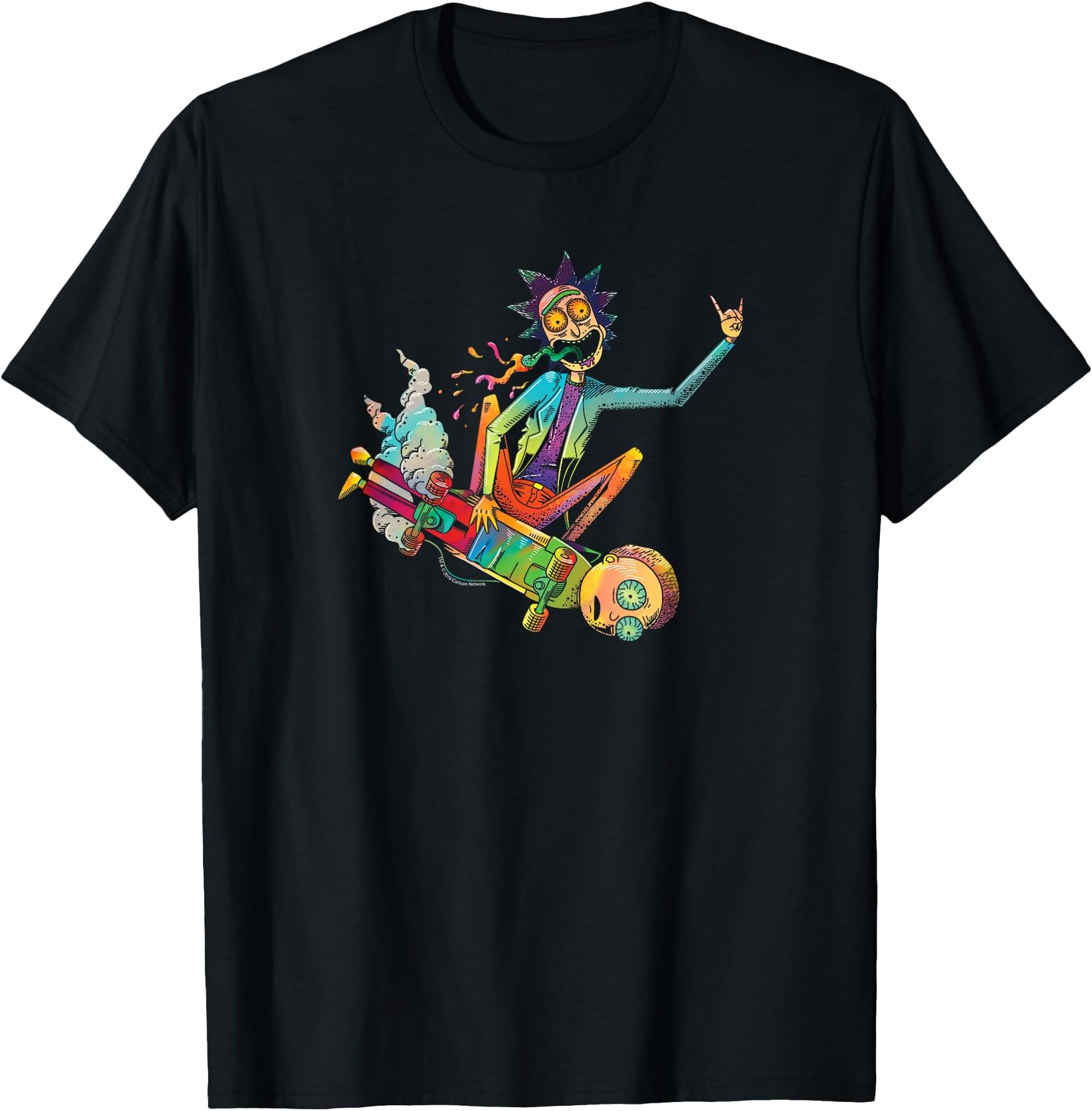 adidas rick and morty t shirt