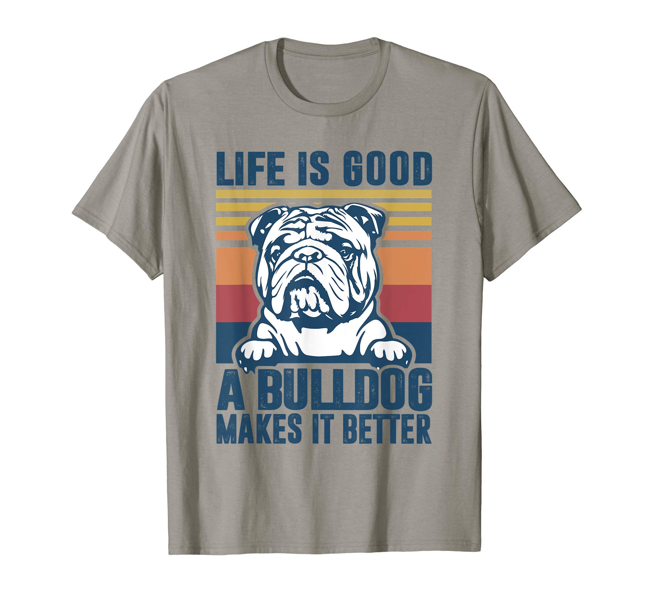 Bulldog Gifts For Women Men Dog Dad Dog Mom English Bulldog T-ShirtOEKO-TEX STANDARD 100