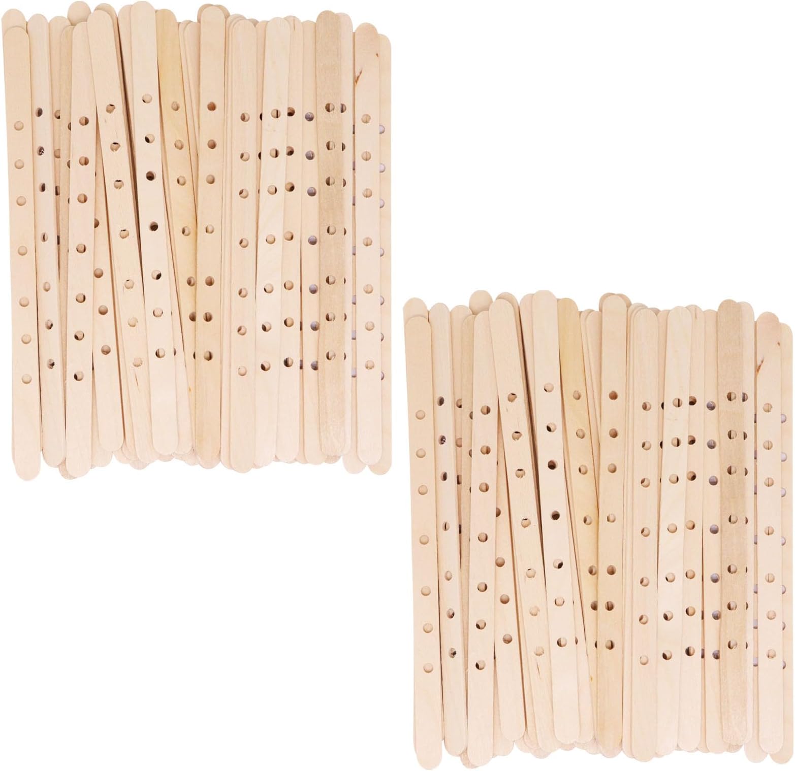 100 Pcs Wooden Candle Wick Holders Candle Wick Bars Wicks