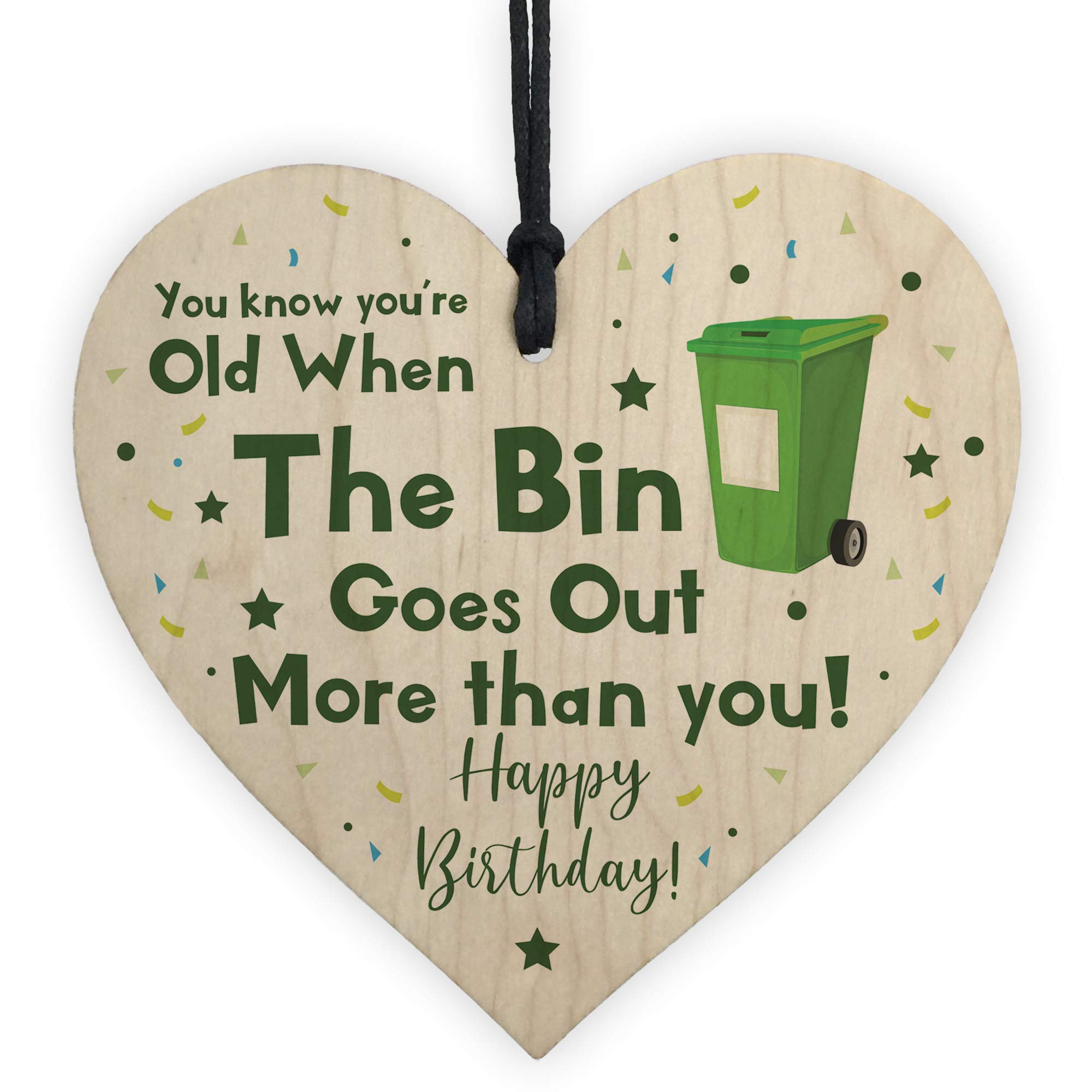 Red Ocean Funny Birthday Gift For Friend Dad Mum 30th 40th 50th 60th Novelty Rude Gift For Him