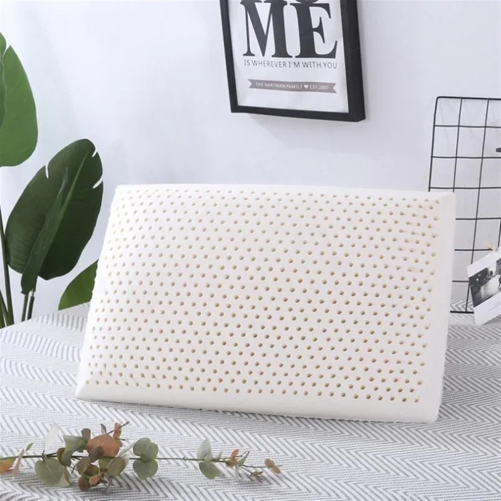 Almohada latex Almohada Partición De Látex Natural Almohada Esponjosa | Almohada de látex Natural, almohada de partición, almohada de relleno suave y esponjosa, almohada for dormir