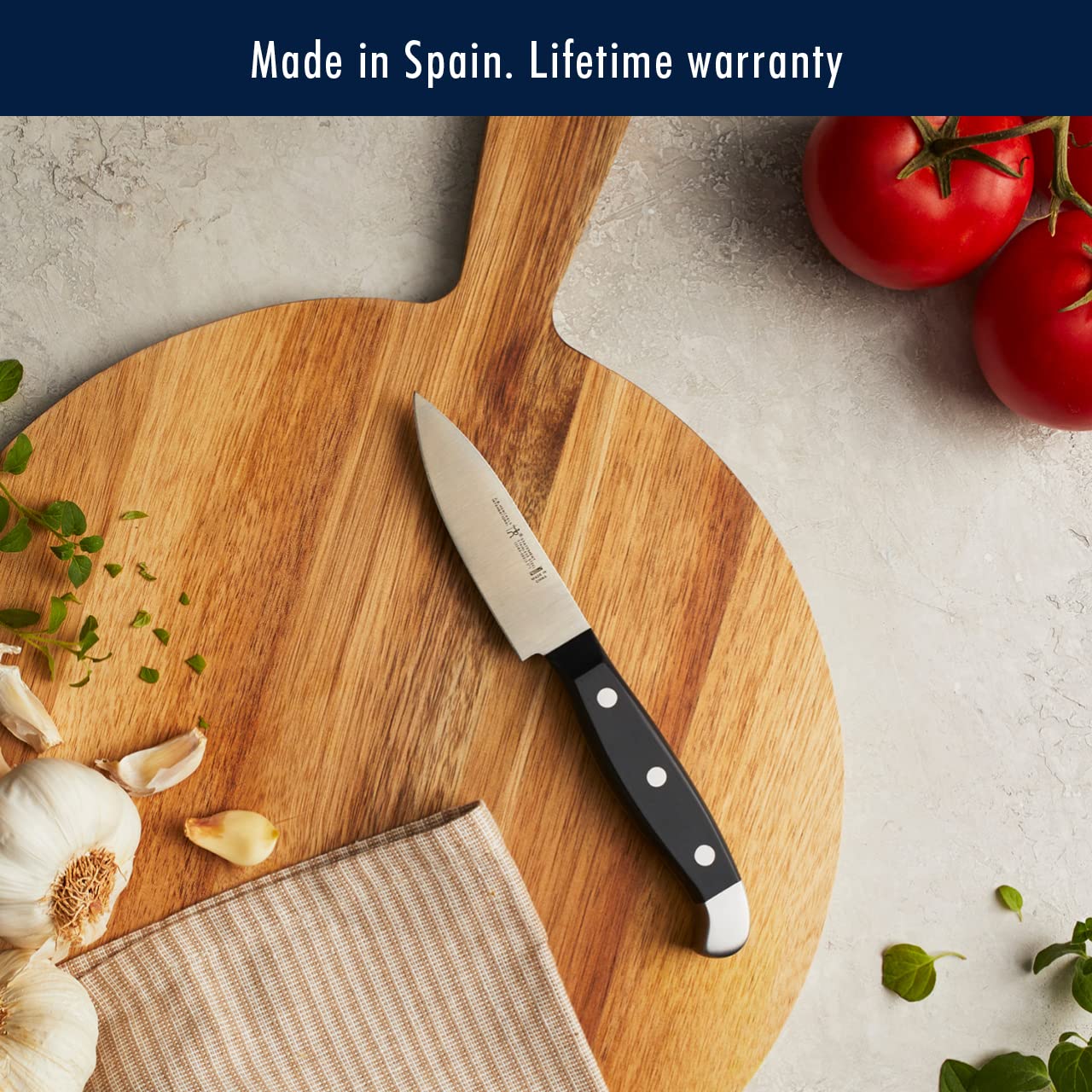 HENCKELS Statement Kitchen Knife Set with Block, 15pc, Chef Knife