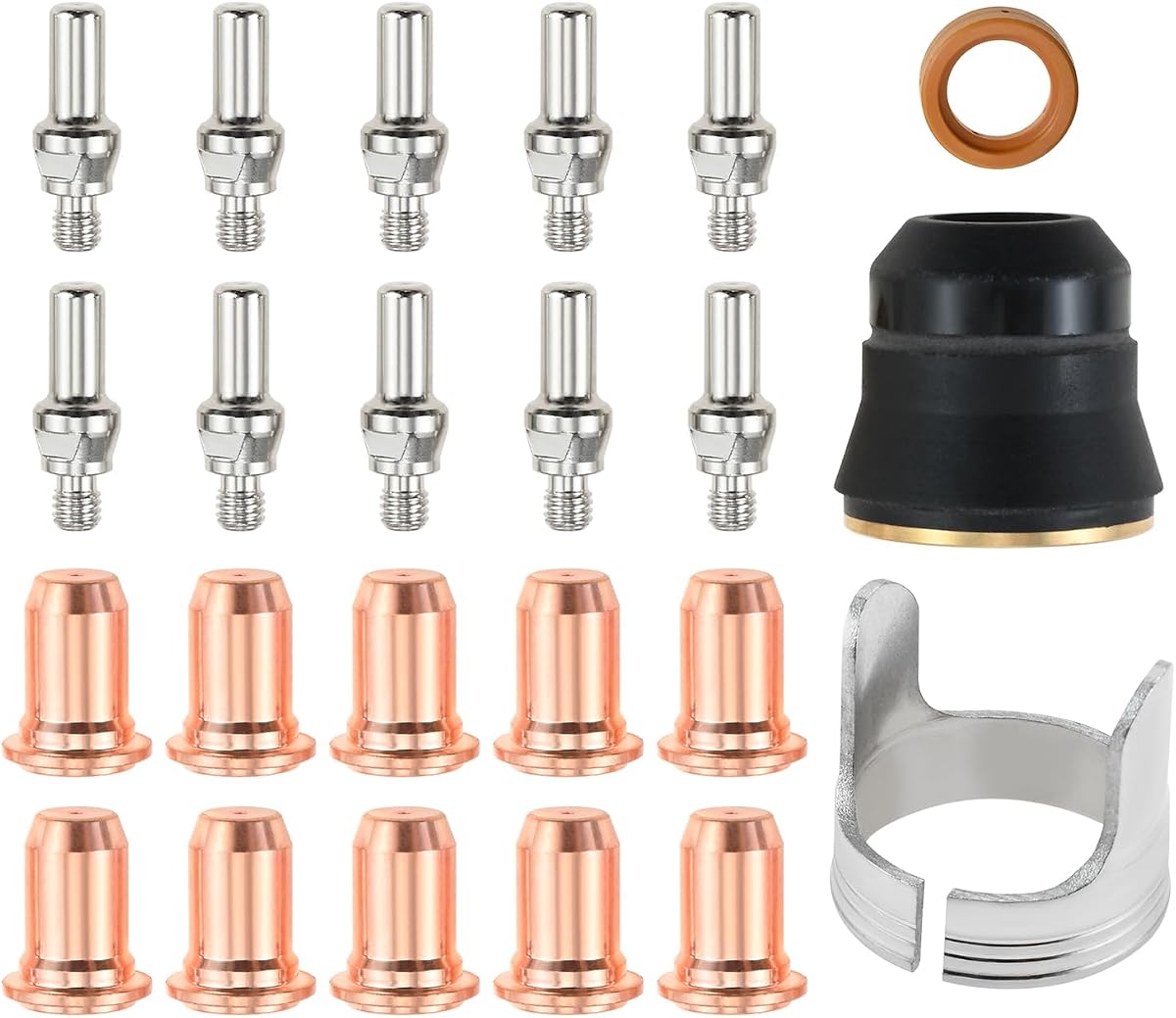 23pcs IPT-40 IPT-60 PT-60 PT40 Plasma Cutting Torch Consumables Kit