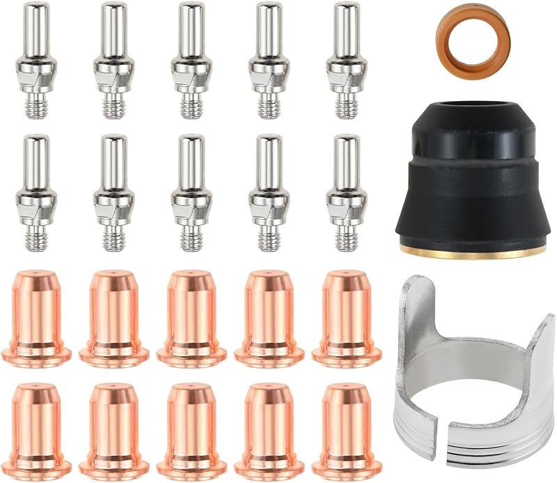 23pcs IPT-40 IPT-60 PT-60 PT40 Plasma Cutting Torch Consumables Kit
