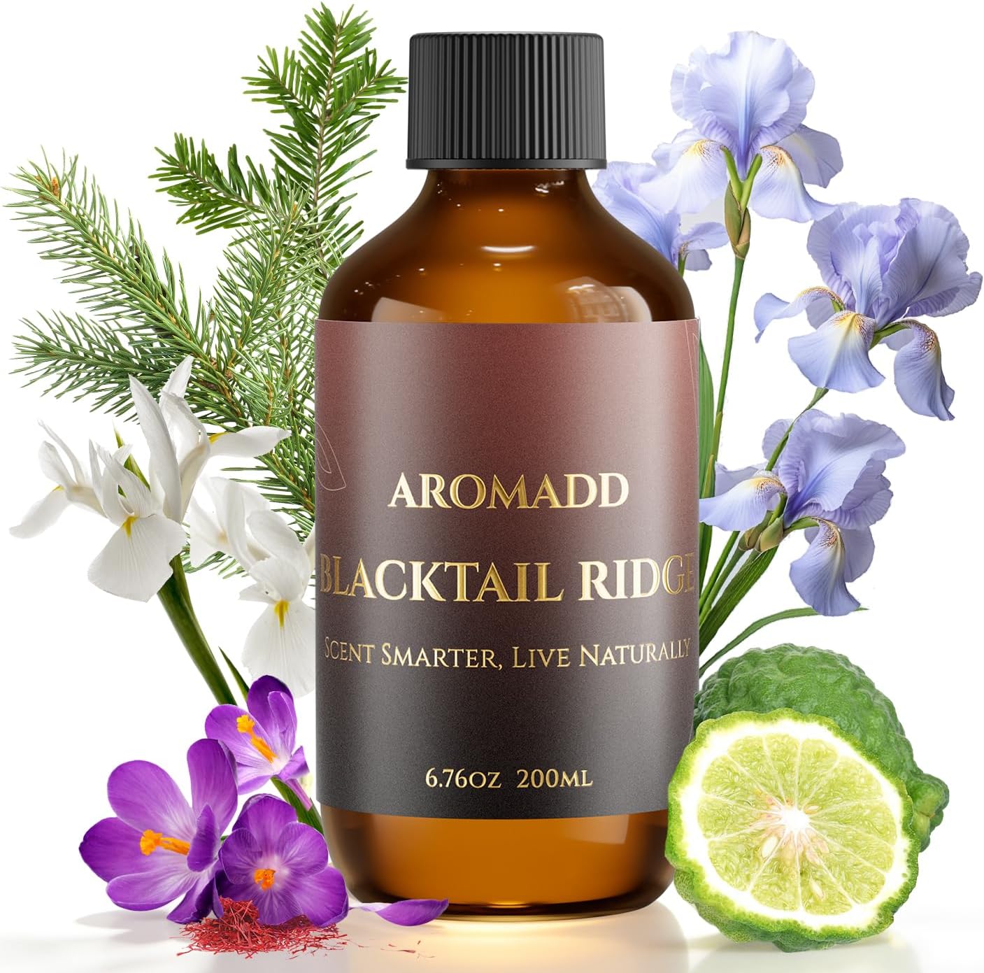 Blacktail Ridge Diffuser Oil Inspired by Luxury Hotel Scent 6.76 Fl Oz (200ml), Aroma Diffuser & Hotel Fragrance Diffuser Oil, Essential Oil Diffuser for Aromatherapy, Long-Lasting