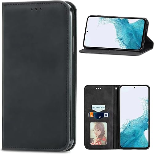 Compatible with Xiaomi Poco X3 GT Case,PU Leather Card Holder,Compatible with Redmi Note 10 Pro (China) 5G Magnetic Closure Flip Stand Wallet Cover