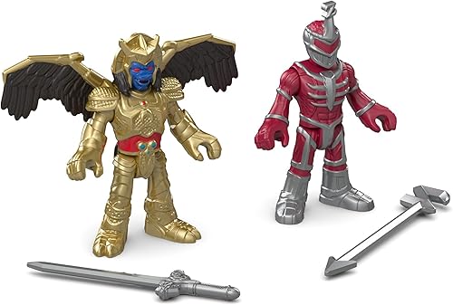 Miniatura 4 de Figuras de acción de los Power Ranger dorado y Lord Zedd de Fisher-Price