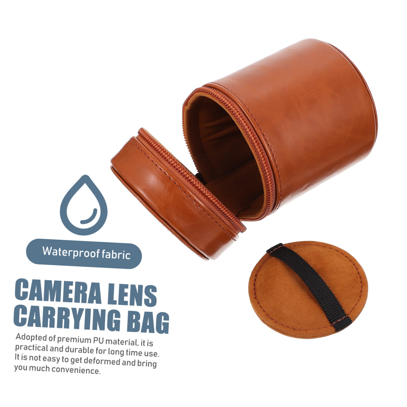 HEMOTON 3piezas Bolsa De Almacenamiento De Cámara Funda Protectora Diseño Portátil y para Accesorios De Fotografía