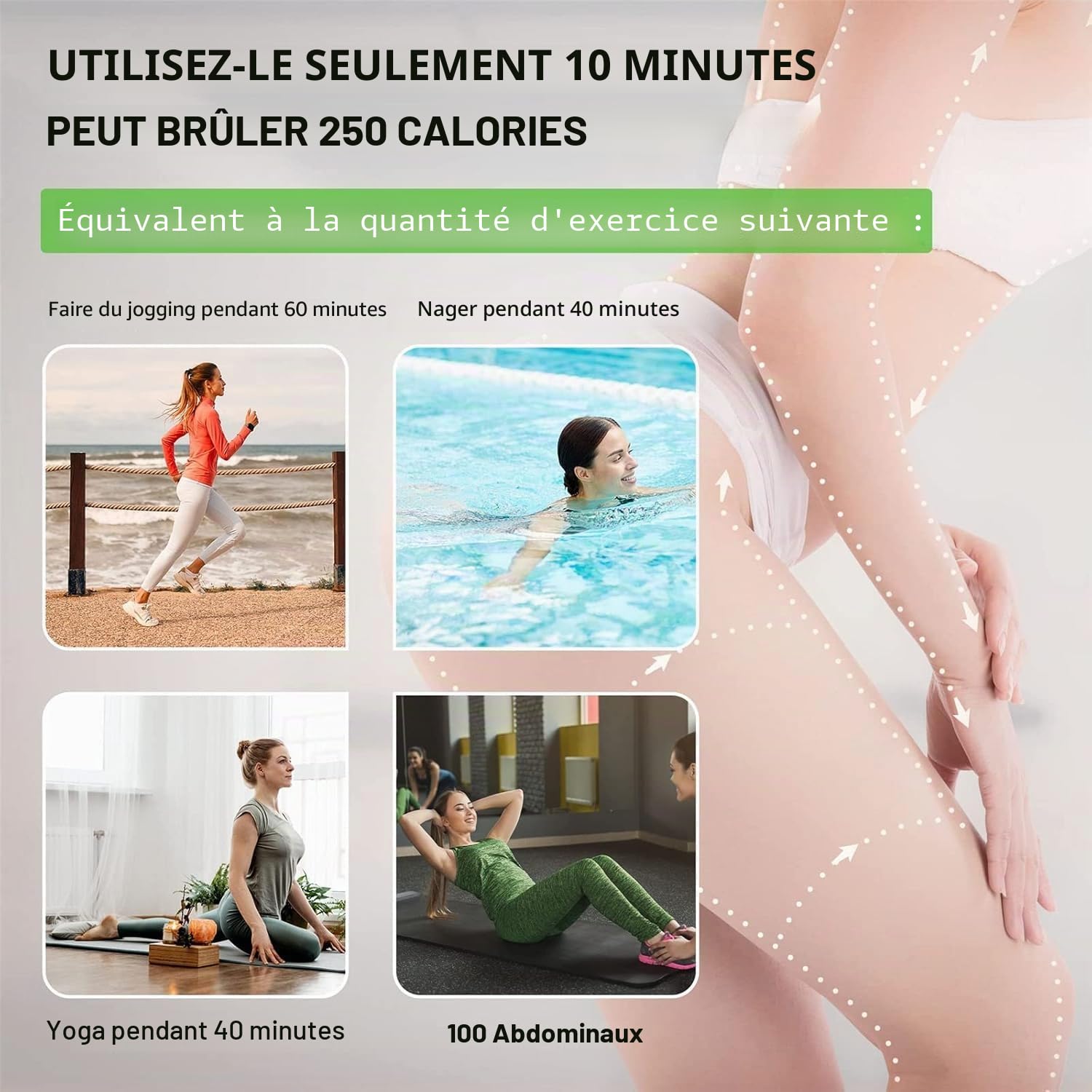Appareil de cavitation 6 en 1, Hbealifee Machine de Beauté Corporelle Professionnelle - Masseur à Radiofréquence - Appareil de Réduction sous Vide pour le Contour du Corps - Machine à Massage pour les