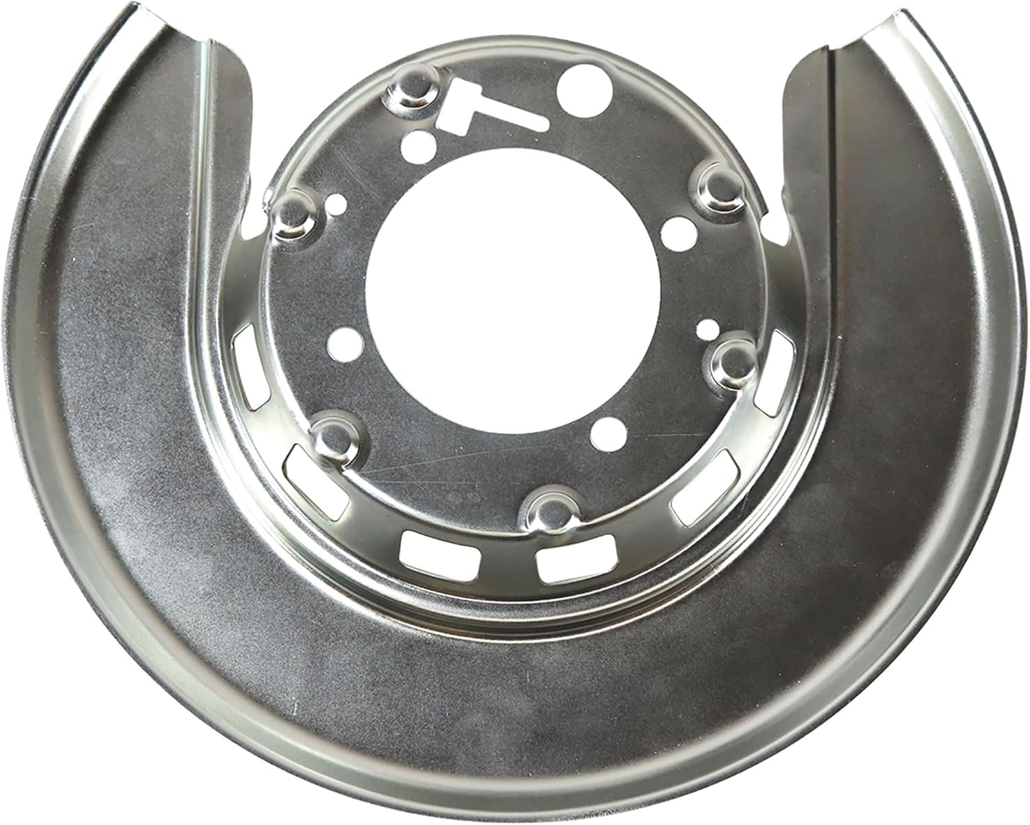 Rear Backing Plate Shield - Silver RH - For 1965-1975 C2/C3 Corvette