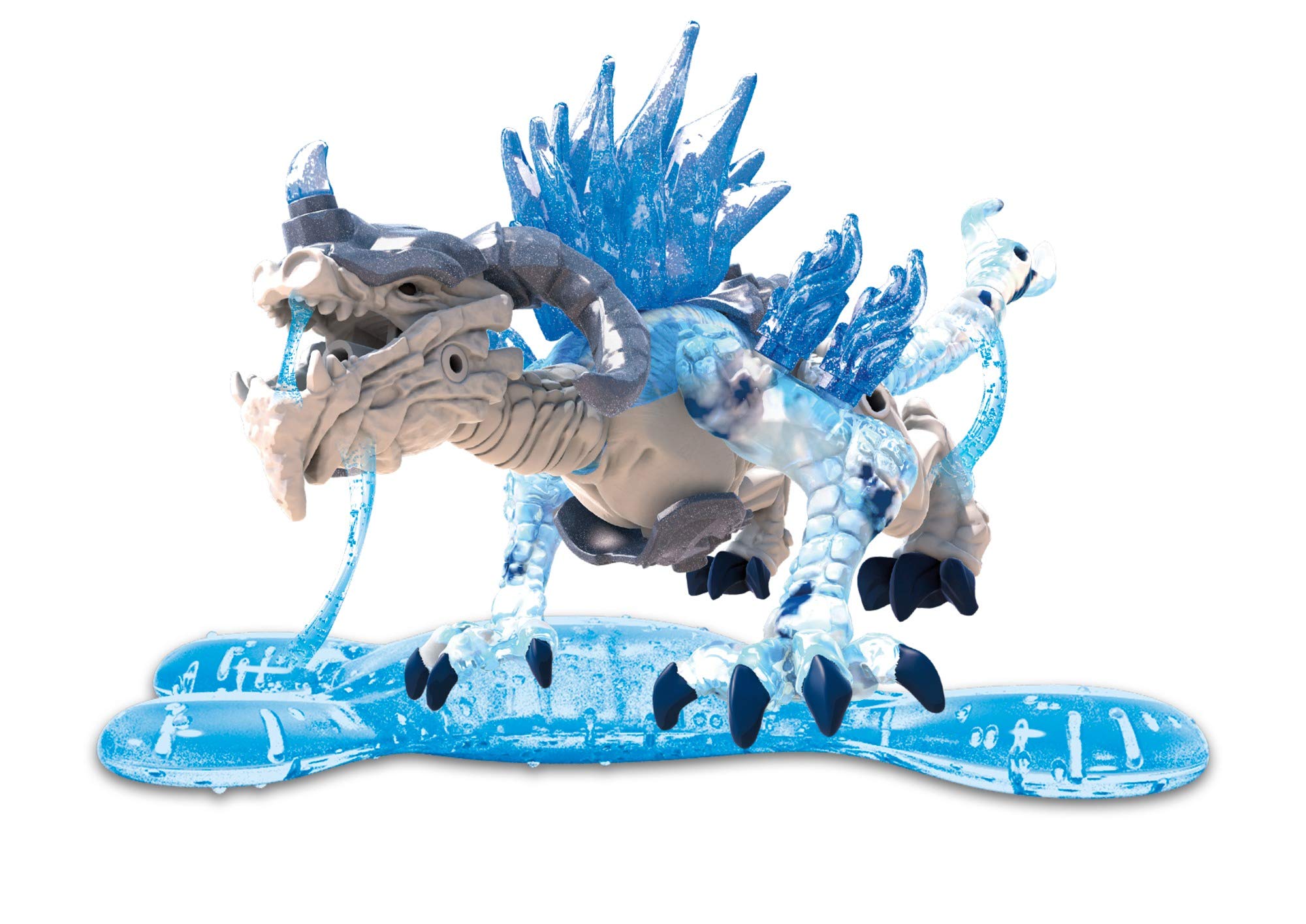 Mega Construx Breakout Beasts Mix 3, po 1 niespodzianka potwora do złożenia w fioletowym jajku ze szlamem, losowy wybór, zabawka Slime od 5 lat