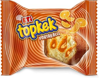Eti Topkek Portakallı Kek 40 g x 24 Adet