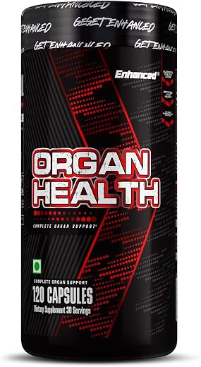 Enhanced Labs Organ Health - 30 servings, 120 capsules | Revitalize your body with Organ Support | Heart health heroes, ca...