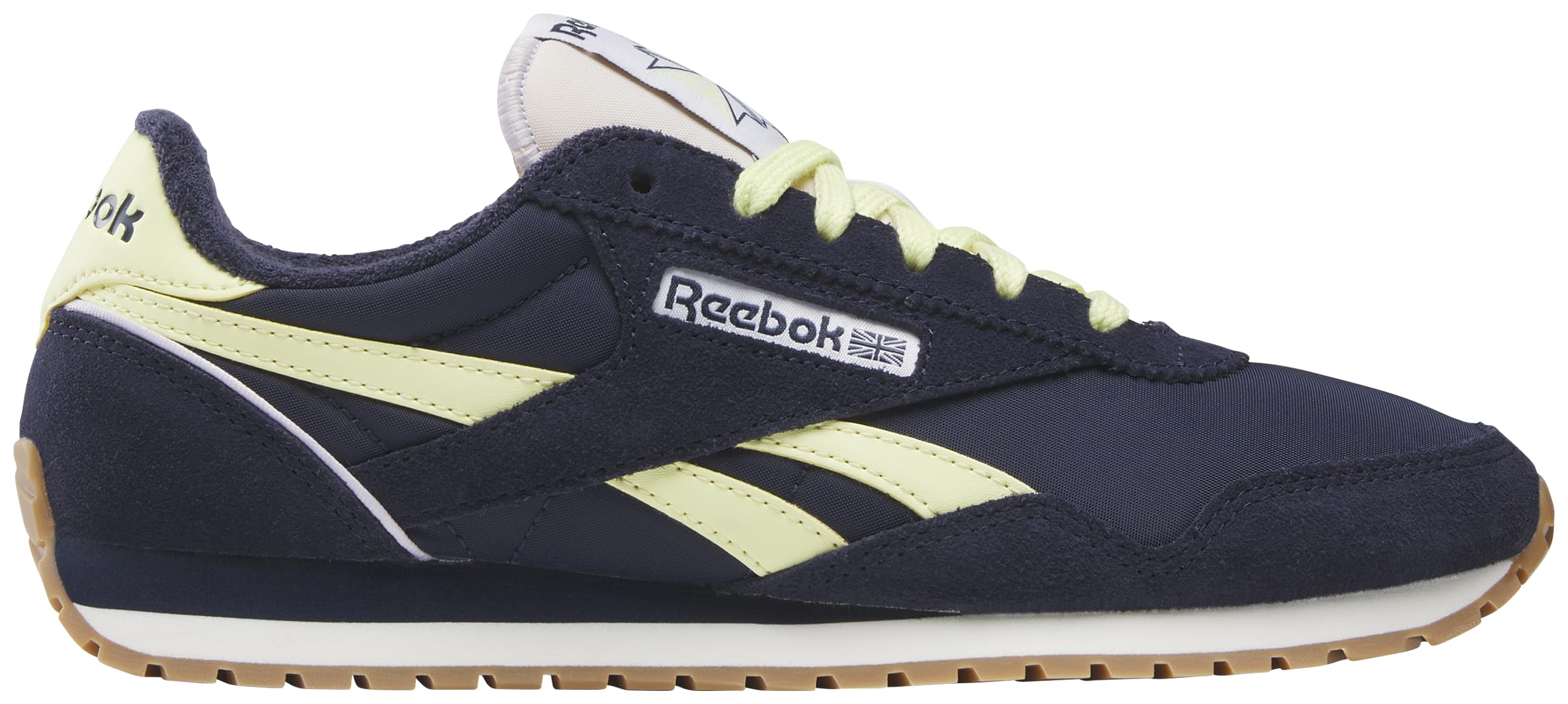 Reebok Women's Classic AzSneaker, Vector Navy Vector Navy Yellow Haze, 36 EU