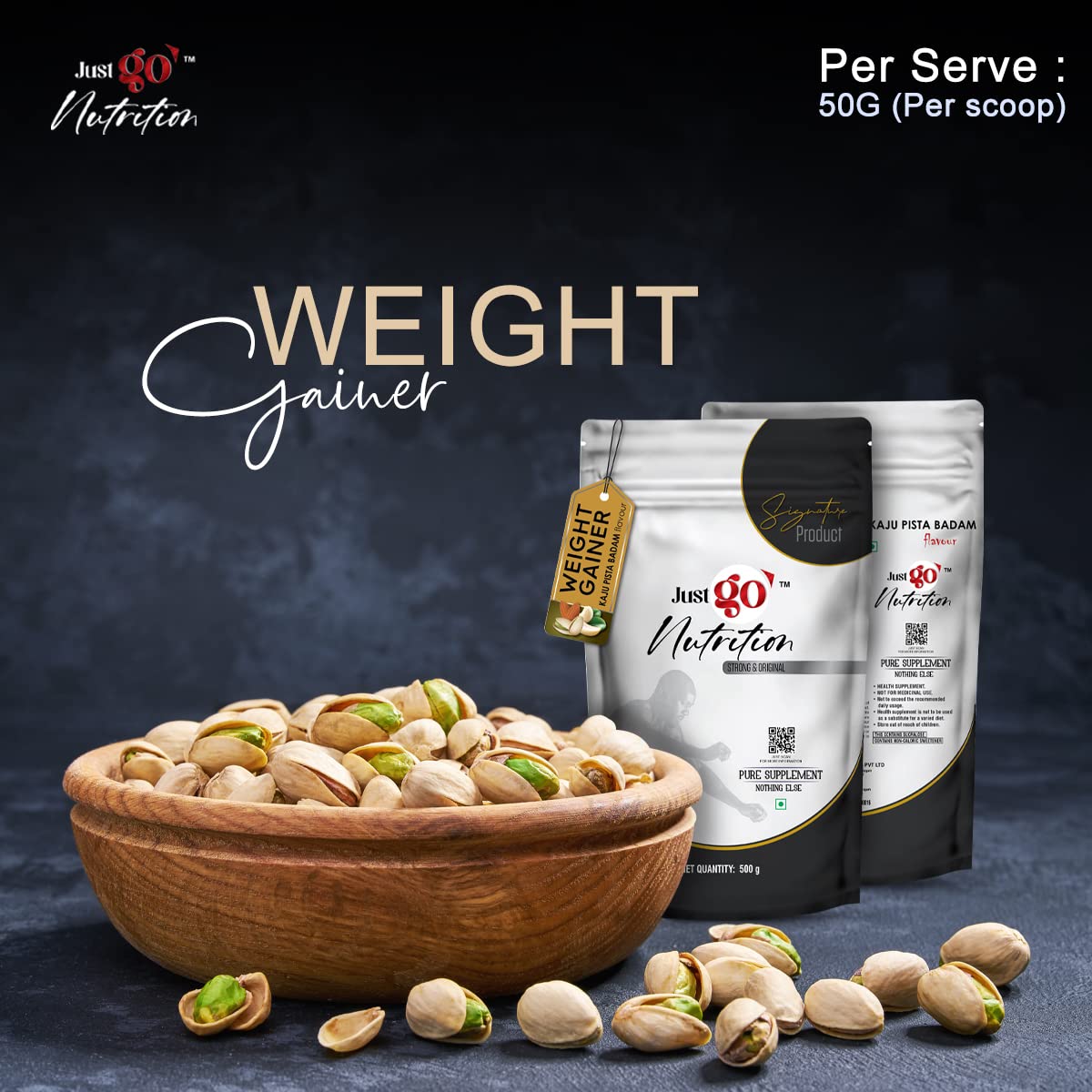 Buy Now Weight Gainer (Strawberry Kiwi Flavour) | Signature Product ...