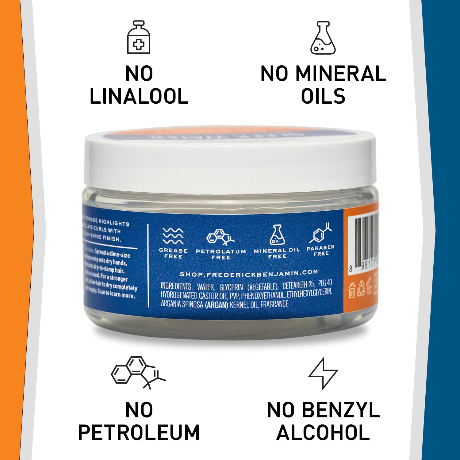 Frederick Benjamin Hair Sebum Control Pomade thumbnail 5