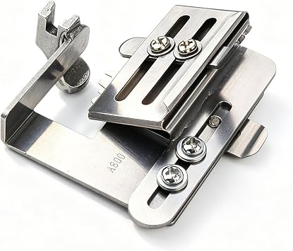Industrial Smocking Pleater Machine, Adjustable Ruffle Presser Foot, With Adjustable Webbing Width & Presser Foot Position, All Steel Material, For Flat & Computerized Sewing Machines