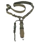 Rigdance Camera Shoulder Strap Quick Release with Safety Tether, Unique Adjustable Camera Neck Strap for Nikon for Sony for Canon for Olympus DSLR Camera - Army Green