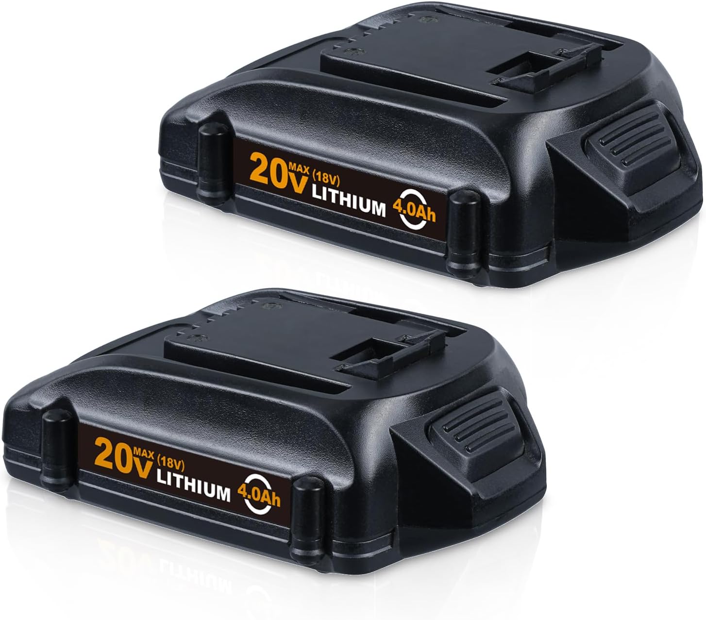 FERRYBOAT WA3520 4.0Ah Replacement for WOR-X 20V Battery Lithium Battery WA3578 WA3525 WA3520 WA3575 WG151s WG155s WG251s WG540s WG545s Power Tool 2Packs