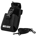 abcGoodefg 3in1 Multi-Function Universal Pouch Bag Holster Case for GPS PMR446 Motorola Kenwood Midland ICOM Yaesu Two Way Radio Transceiver Walkie Talkie (20C-2PACK) gallery image