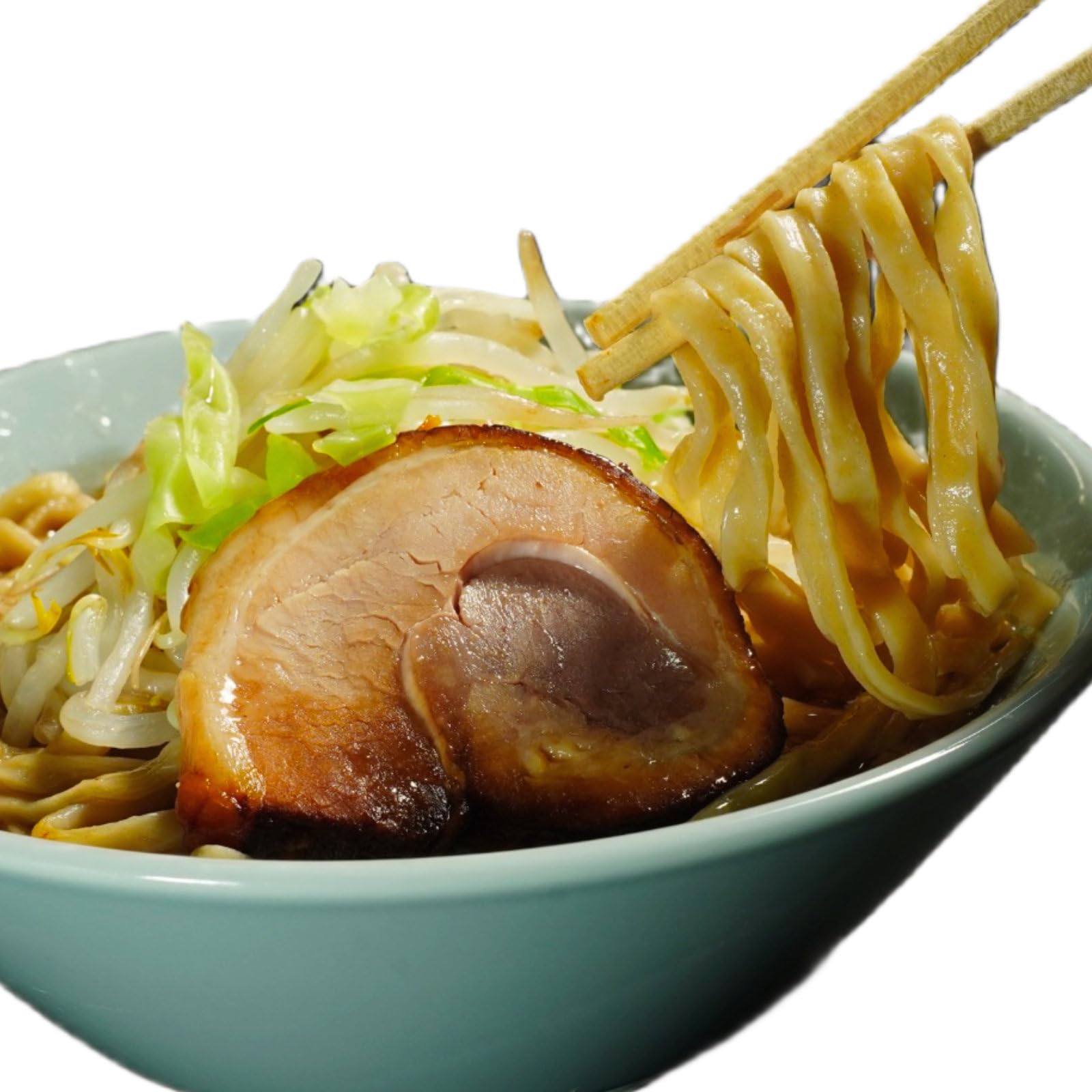 Amazon.co.jp: 家二郎セット 二郎系（超極太平打#8・オーション麺4玉