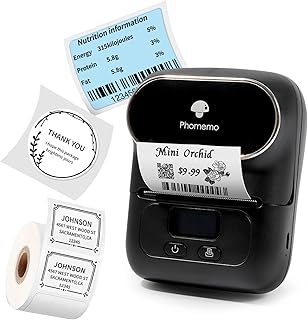 Sponsored Ad - Phomemo M110S Label Maker- Mini Portable Bluetooth Thermal Label Printer for Clear Label, Barcode, Clothin...