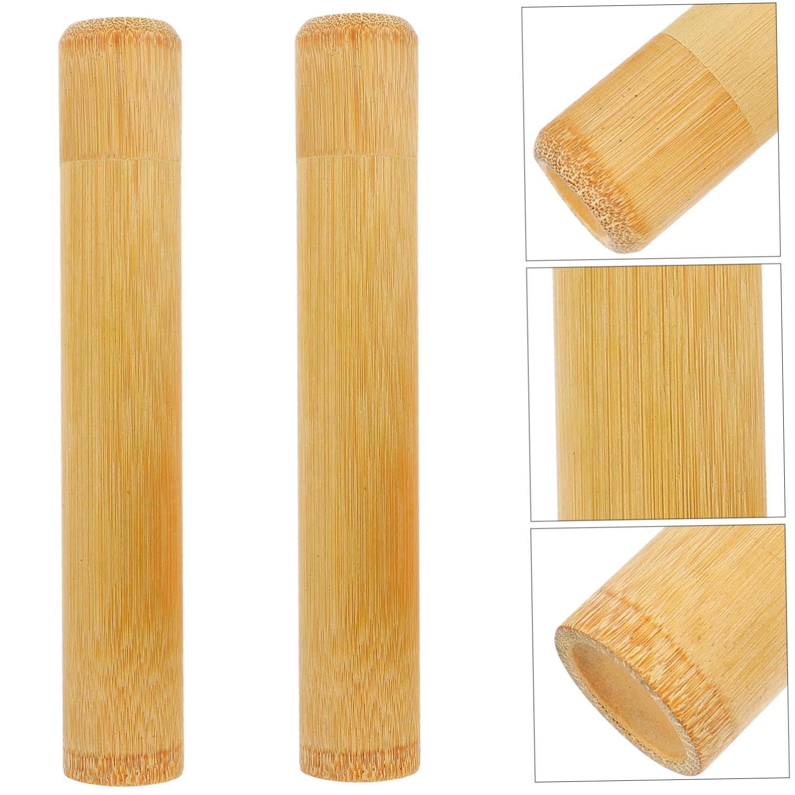 Beavorty 2 Set Scatola Per Spazzolini Da Denti Custodia Spazzolino Astuccio Spazzolino Ricaricabile Ditta Contenitori Pratico Contenitore Per Spazzolini Da Denti Portaspazzolino 3 Pezzi * 2