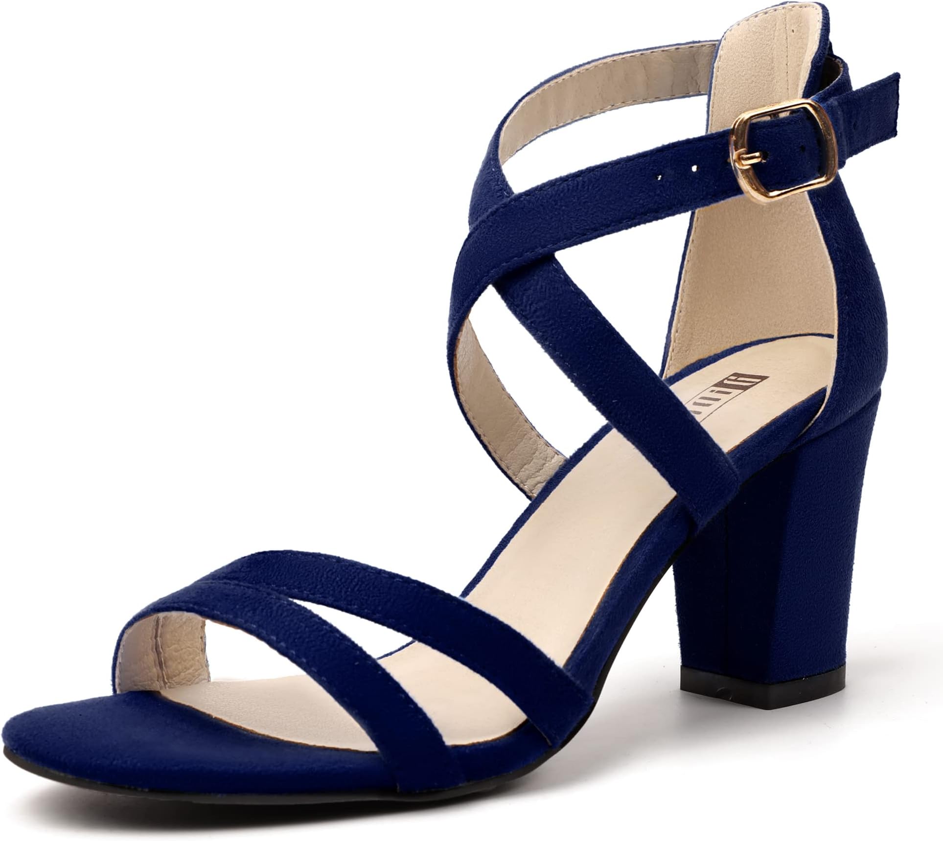 blue dress with what color shoes