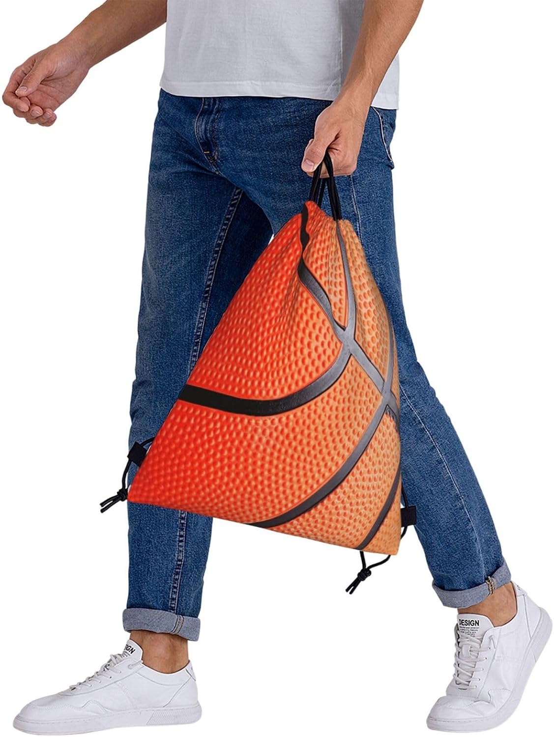 Basketball Drawstring Bag Sport Gym Backpack Beach Travel Sack Draw String Yoga Bag For Men Women