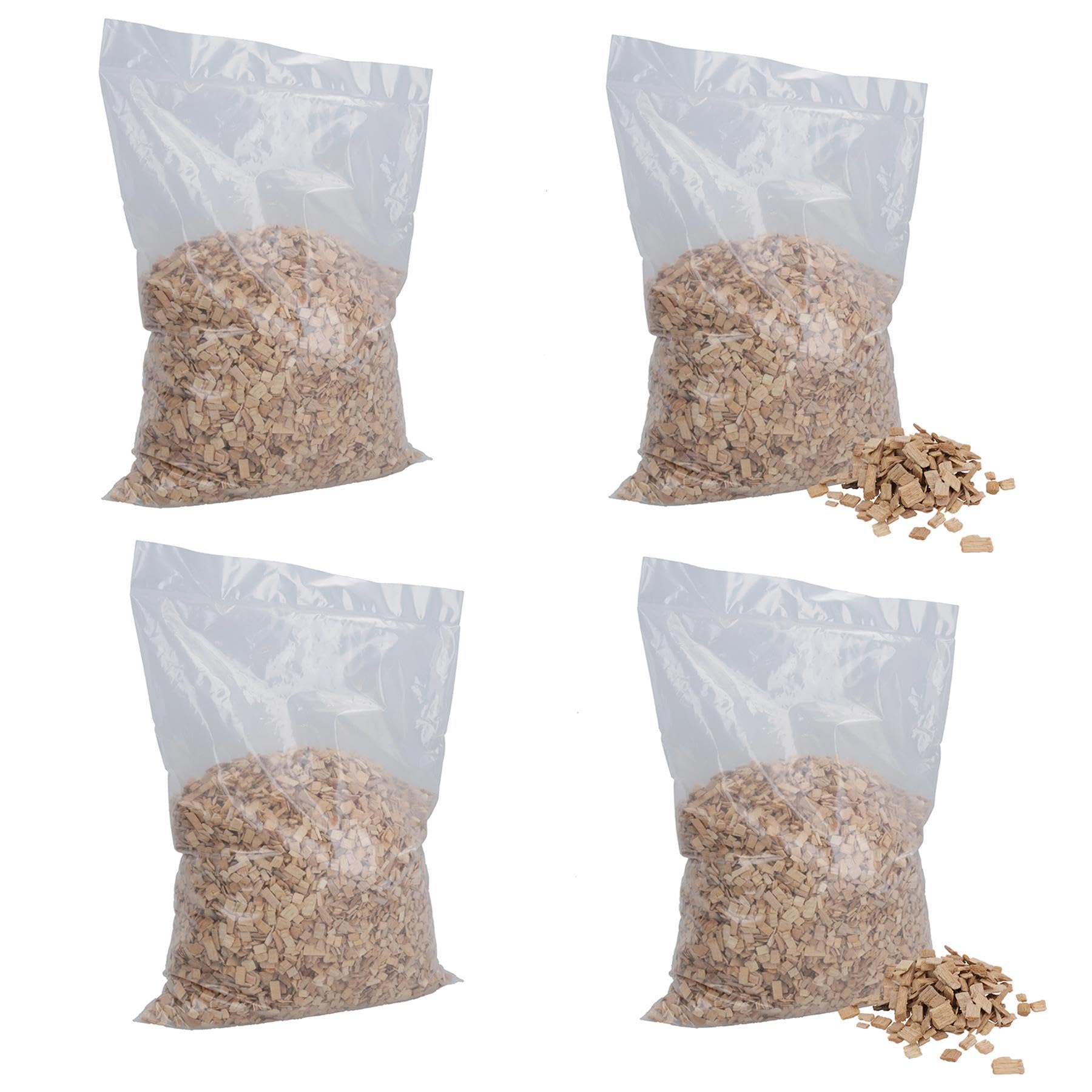 AB Tools 4pk OF 6 Litre Natural Coarse Beech Chips Bird Parrot Cage Bedding Covering
