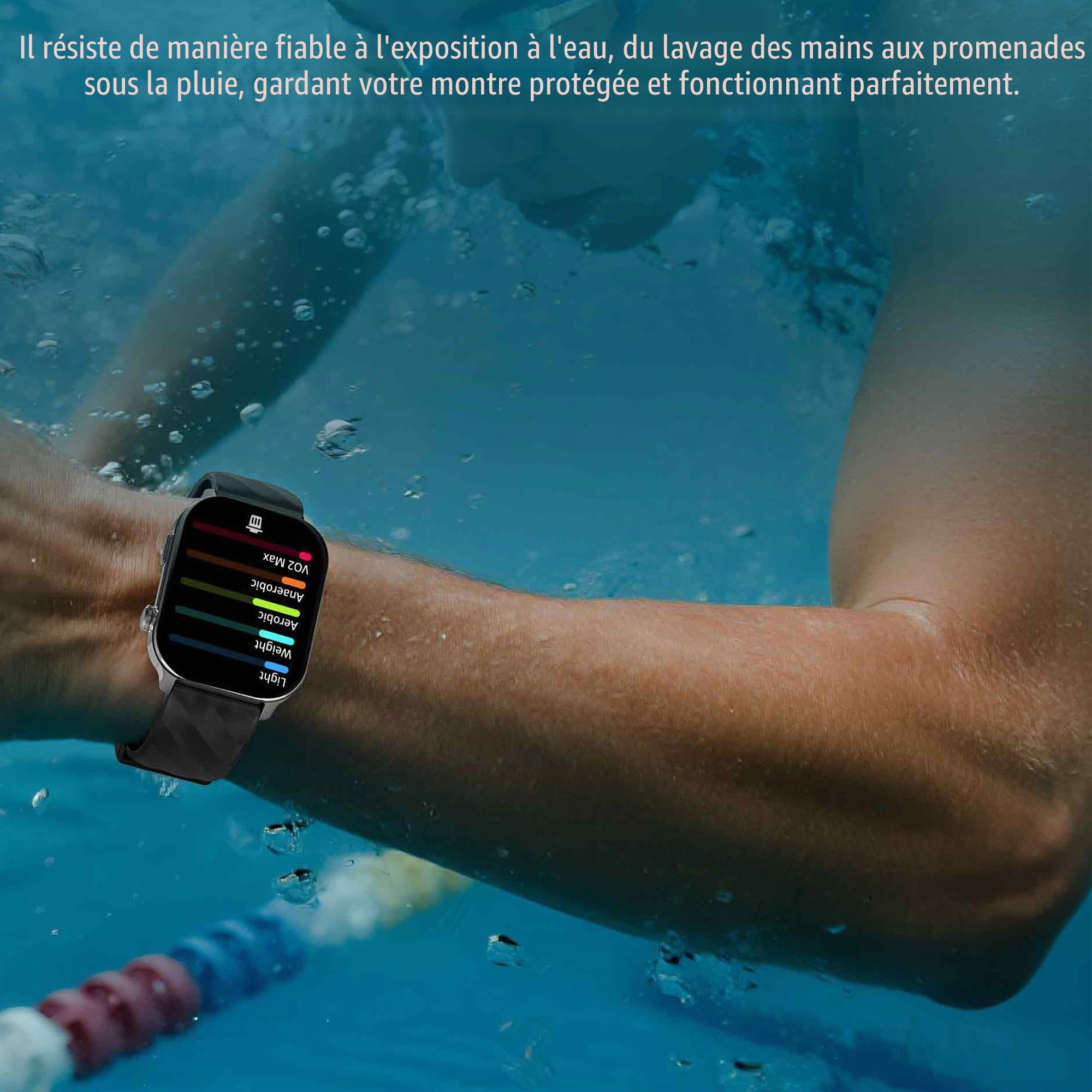 2,01" AMOLED Montre Connectée Femme avec Appel Bluetooth 5,2/Numérotation, Smartwatch Compatible Samsung Huawei Android iOS Podometre GPS Partagé Montre 123 Sports Cardiofrequencemetre (Argenté)