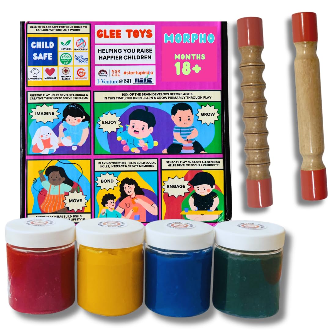 See full amazon price history chart for Glee Natural Toys DIY Morpho Play Dough for Baby - 4 Color Jars with Belans | Chemical-Free Modeling Clay for 18 Months+ | Taste-Safe | Sensory Toy | Non-Toxic Art & Craft Toy Set | Fun Creative Gift Glee Natural Toys DIY Morpho Play Dough for Baby - 4 Color Jars with Belans | Chemical-Free Modeling Clay for 18 Months+ | Taste-Safe | Sensory Toy | Non-Toxic Art & Craft Toy Set | Fun Creative Gift (B0BR45DNVL) Amazon Price History, Amazon Price Tracker