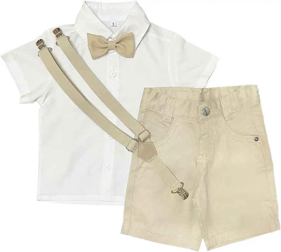 Conjunto Social Pajem Infantil Criança Roupa Bebê Luxo Batizado Aniversário Formatura